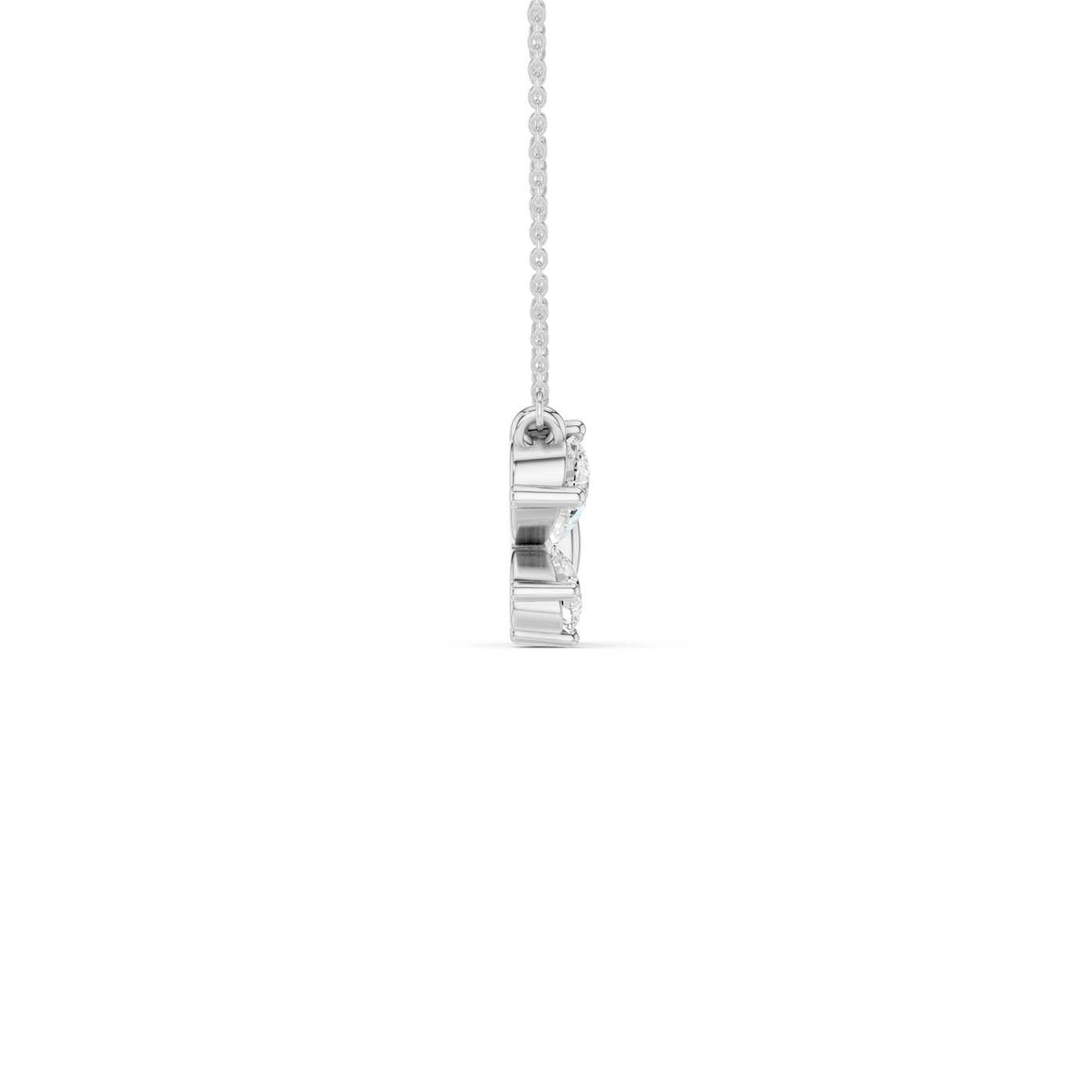 Butterfly Diamond Pendant(Pear)