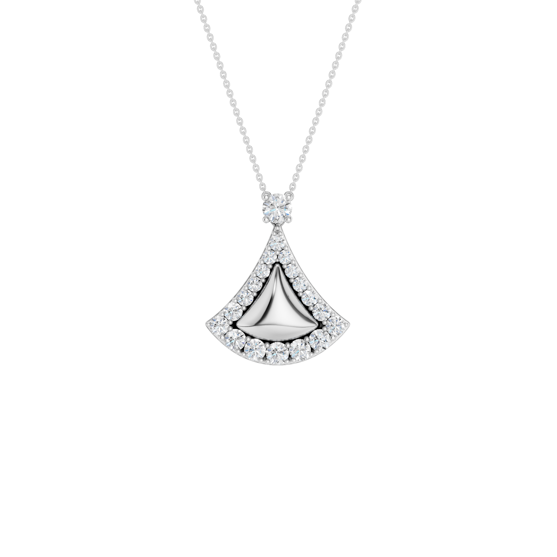 Fan Motif Pendant