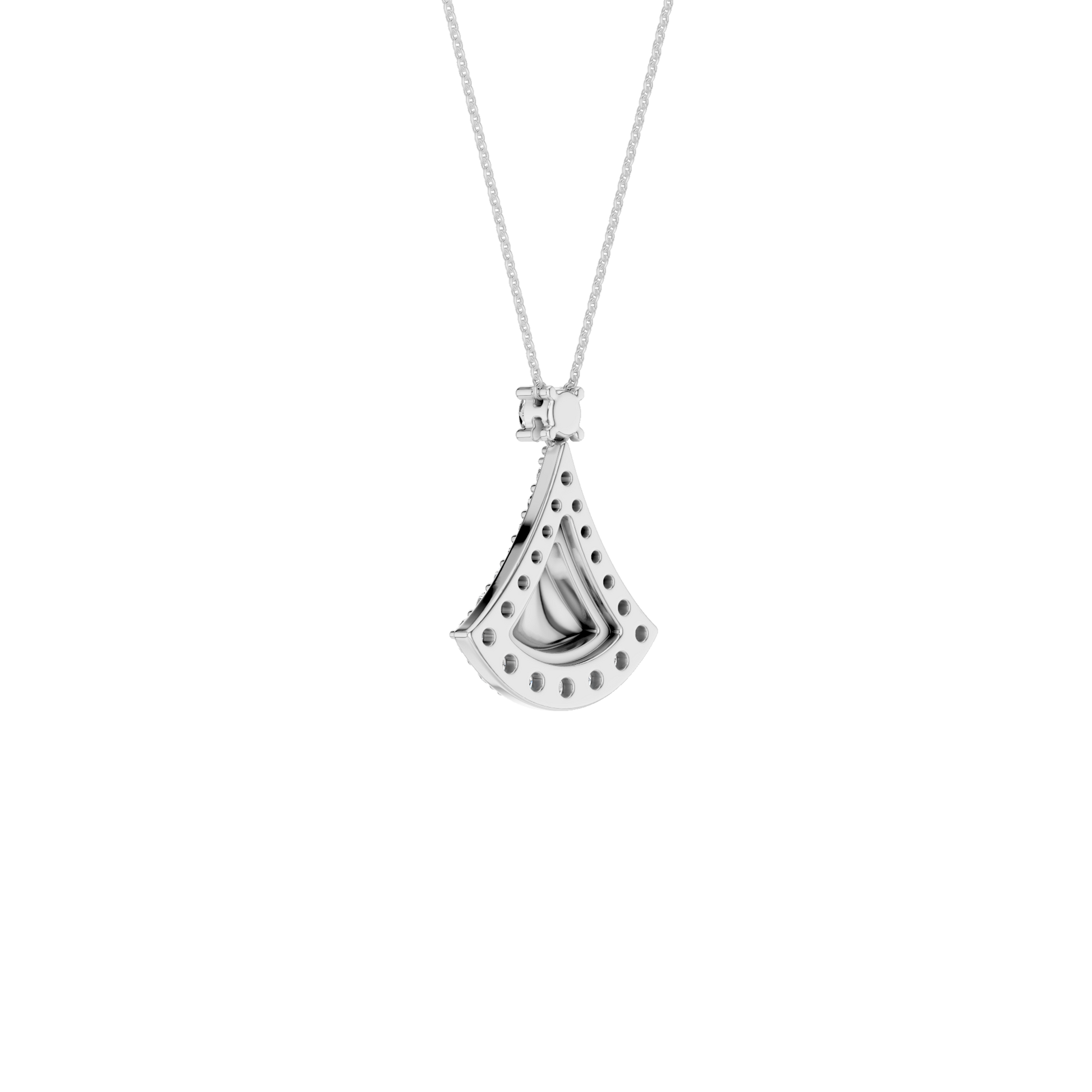Fan Motif Pendant