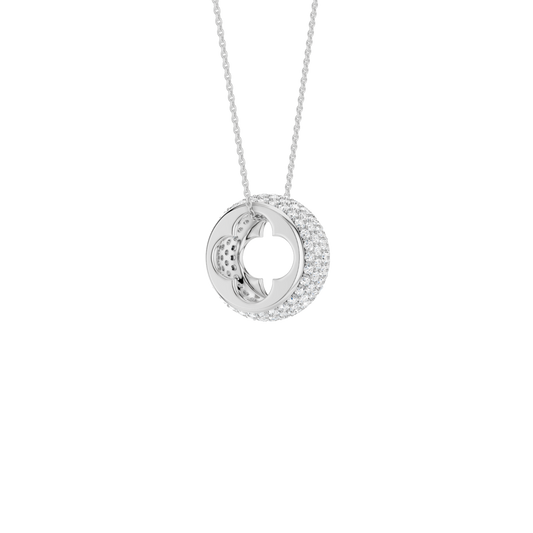 Pave Bead Pendant