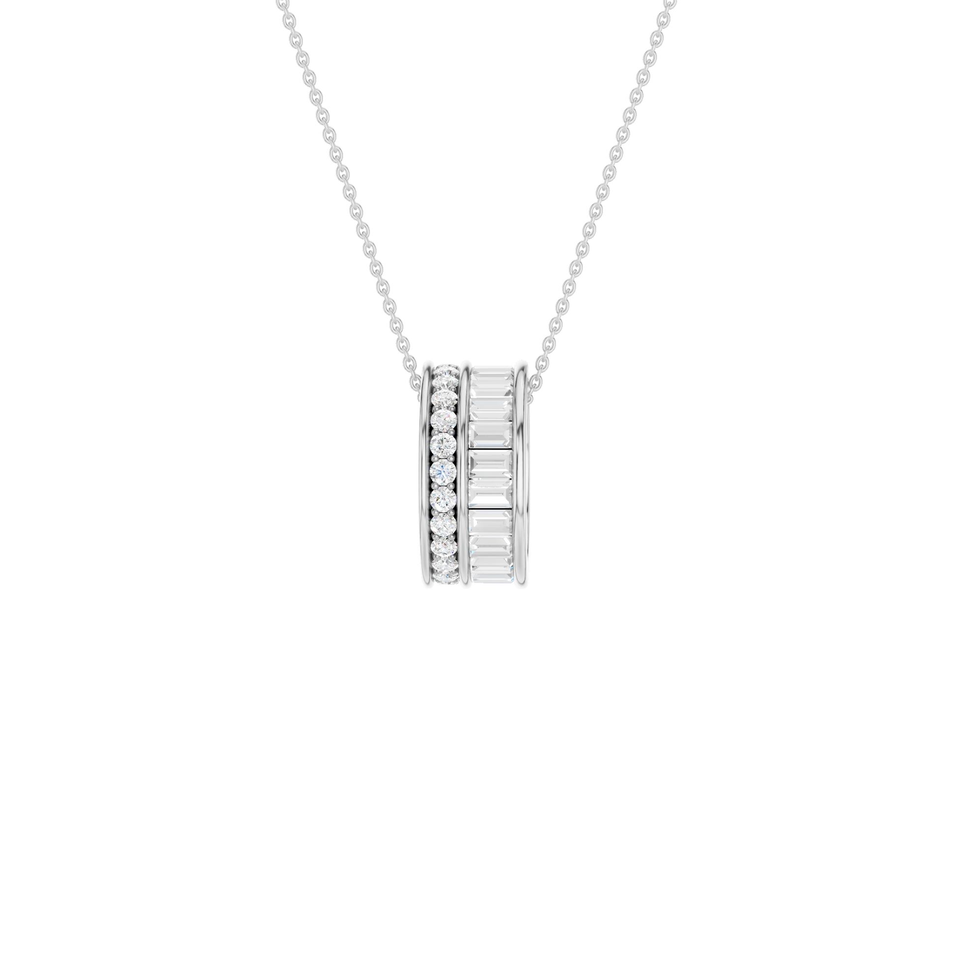 Baguette Bead Pendant