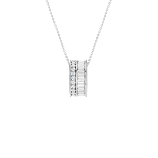 Baguette Bead Pendant
