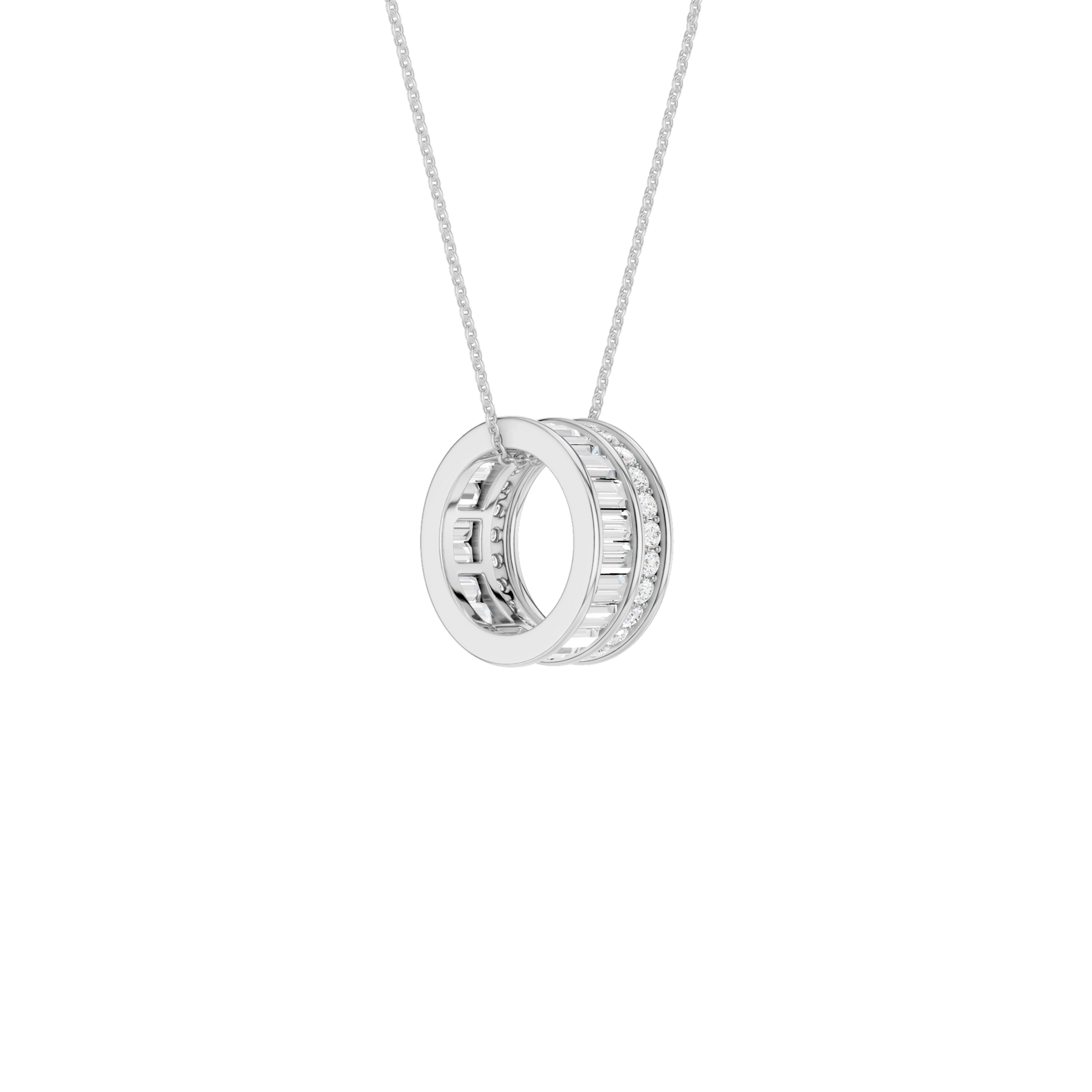 Baguette Bead Pendant