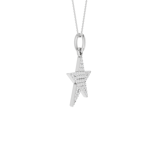 Pave Star Pendant