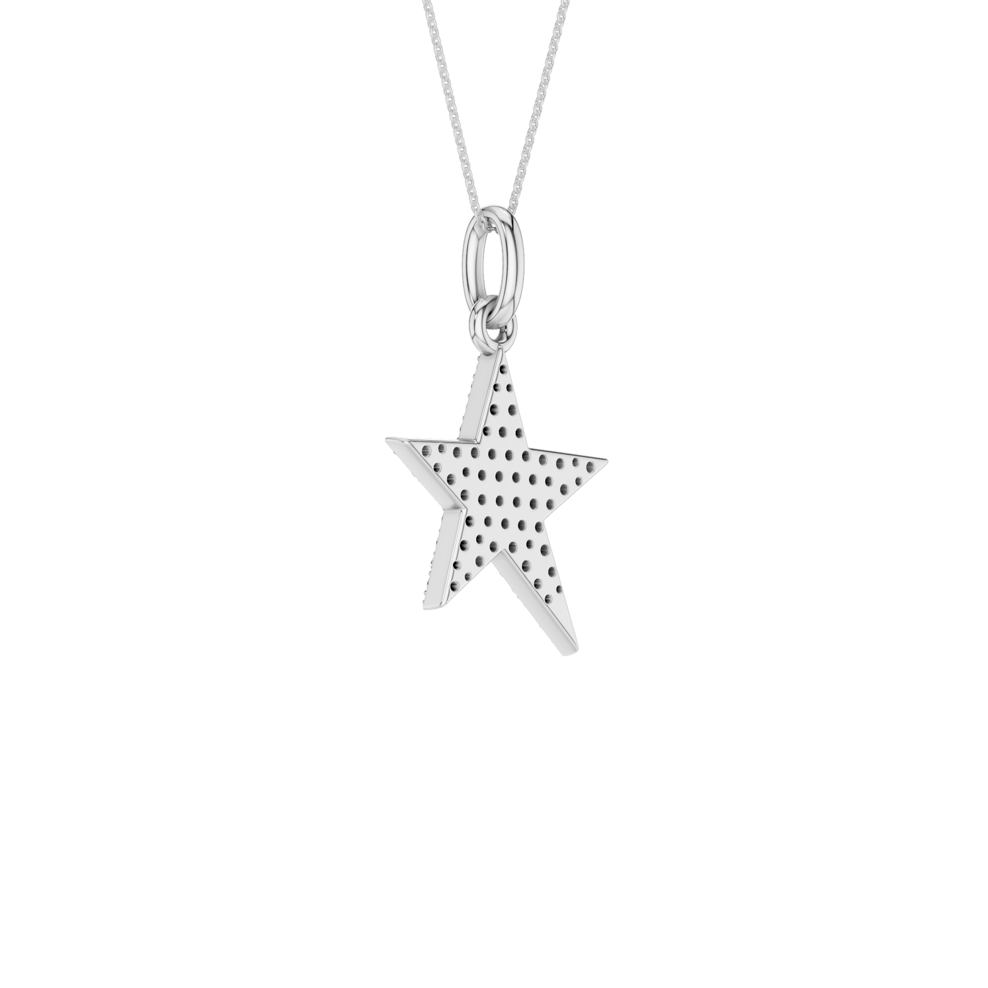Pave Star Pendant
