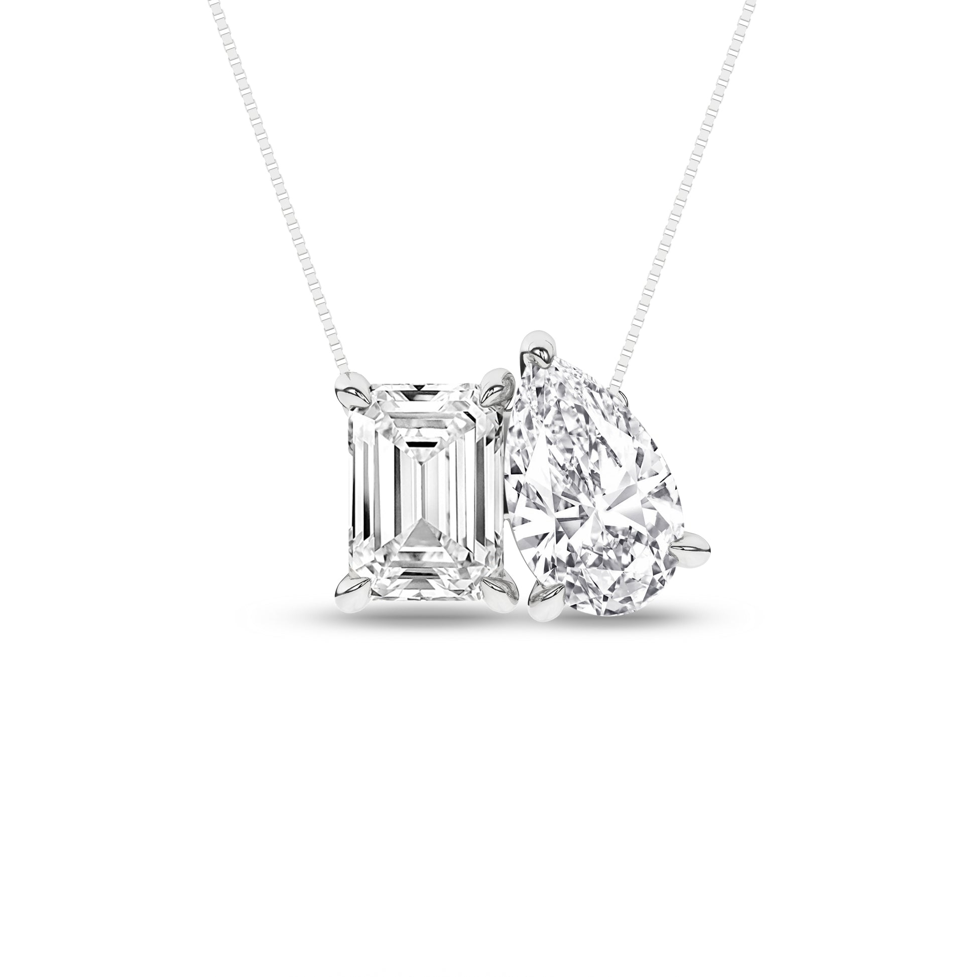 Toi Et Moi Pendant (Emerald & Pear)