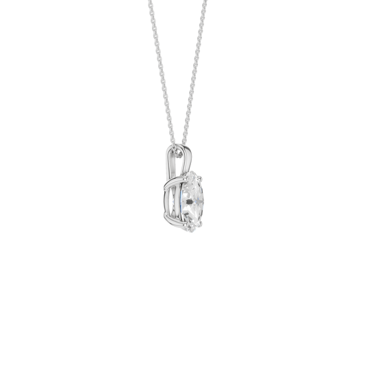 Solitaire Pendant(Oval)