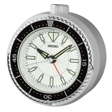 Heritage Design Seiko Alarm Clock QHE207SLH