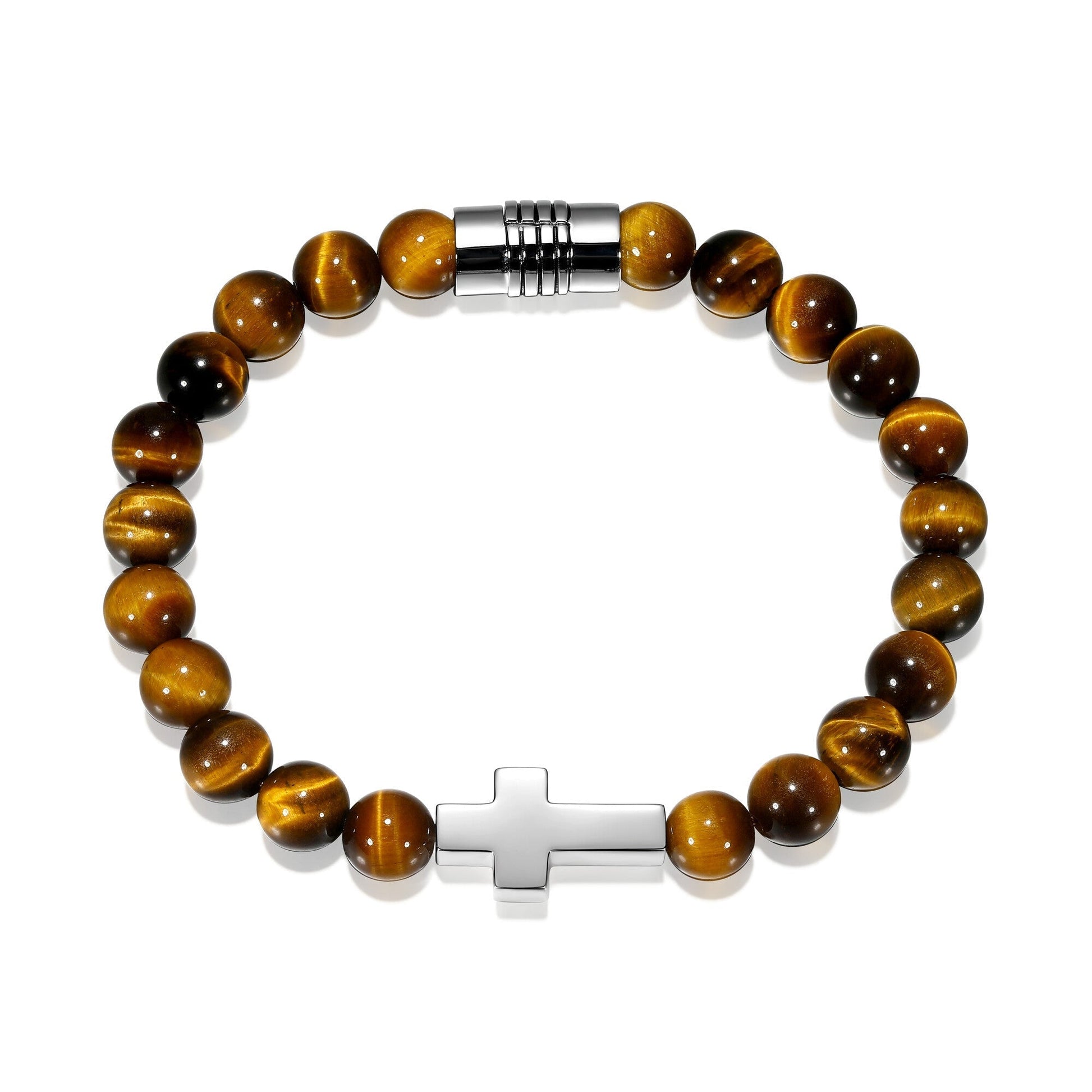 ub0023-strata-cross-genuine-tiger-eye-beaded-bracelet-7-25-