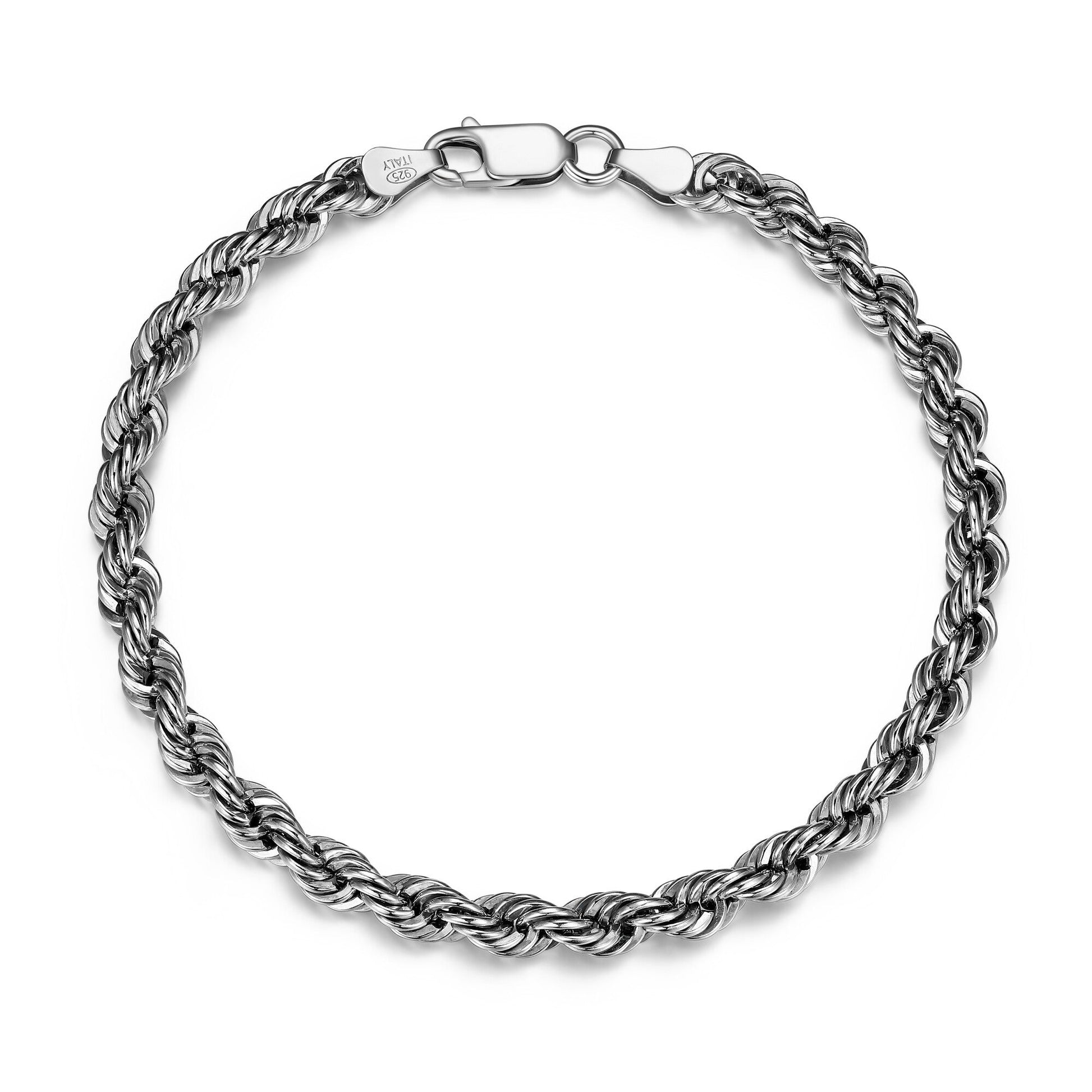 ub40-italian-chain-rhodium-plated-silk-rope-bracelet-8-5-