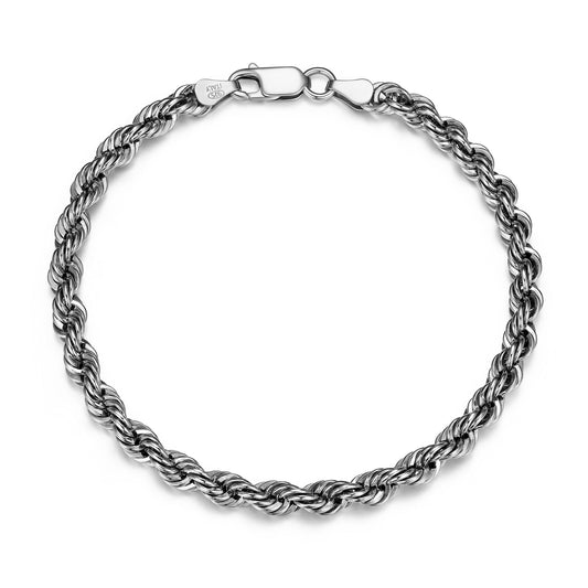ub40-italian-chain-rhodium-plated-silk-rope-bracelet-8-5-