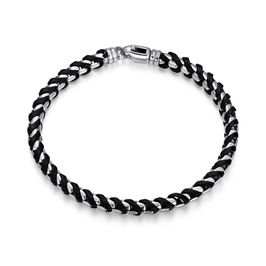 ub0005m-italian-chain-rhodium-plated-round-box-chain-with-black-leather-bracelet-8-5-