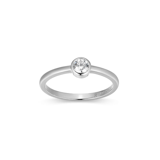 MR0158W6 - Bezel Promise Ring