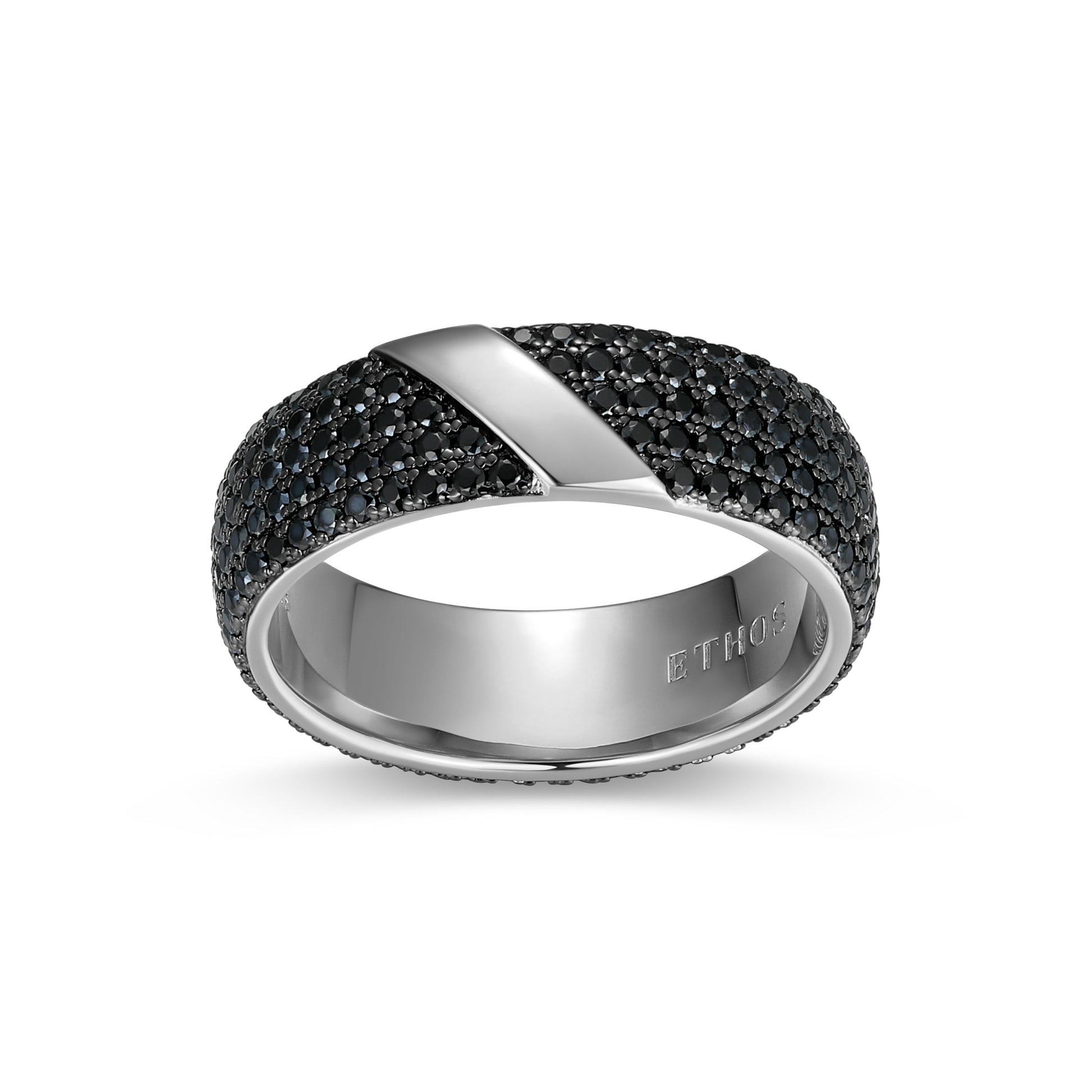 ur0090-eclipse-genuine-black-sapphire-two-tone-eternity-band-ring-in-rhodium-plated-sterling-silver