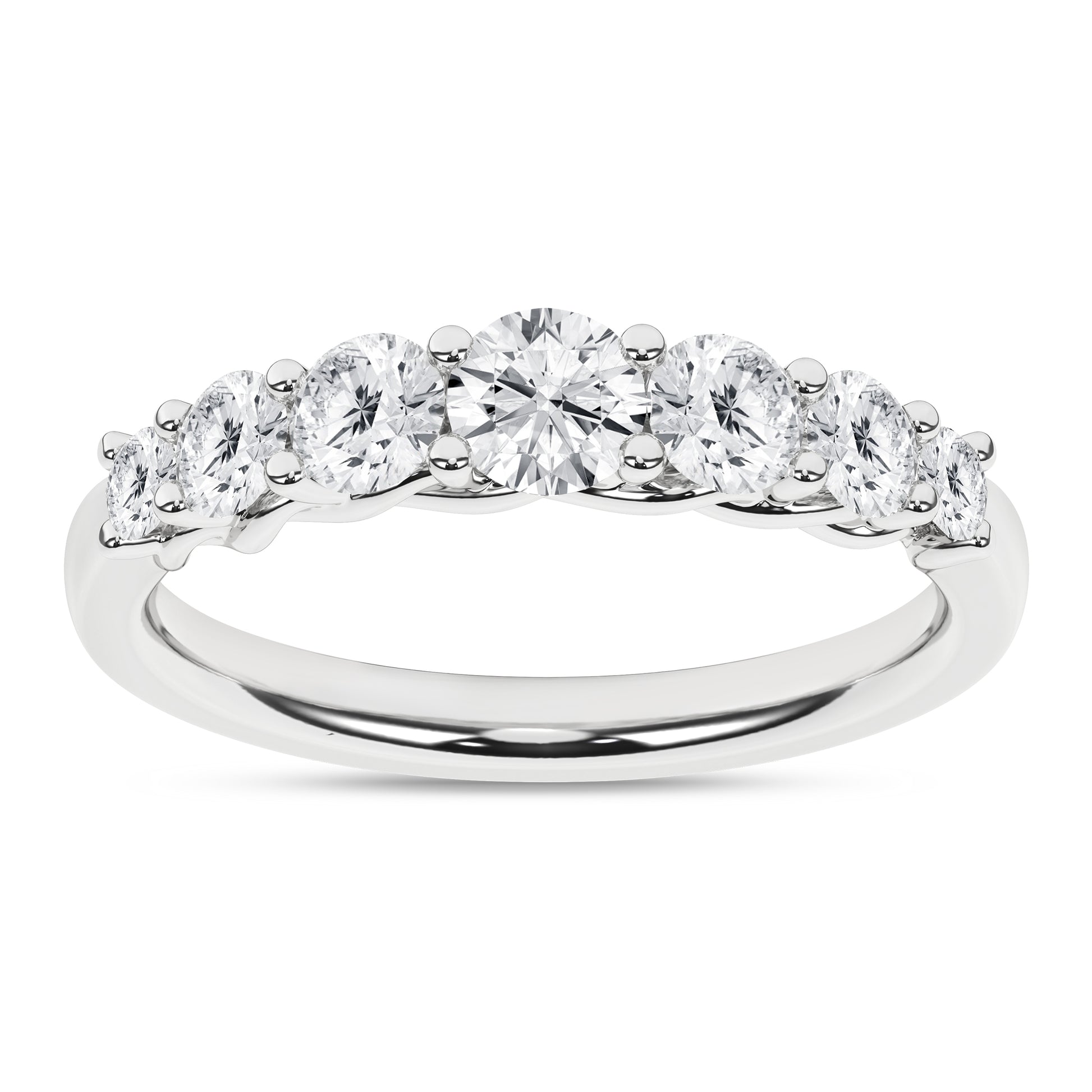 Graduated 7-Stone Band (Round)