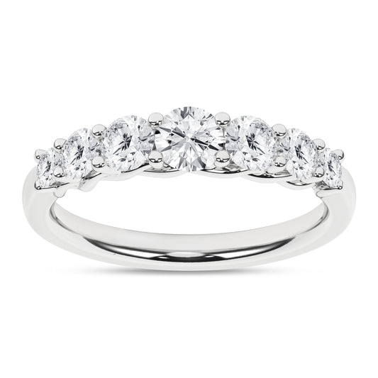 Graduated 7-Stone Band (Round)