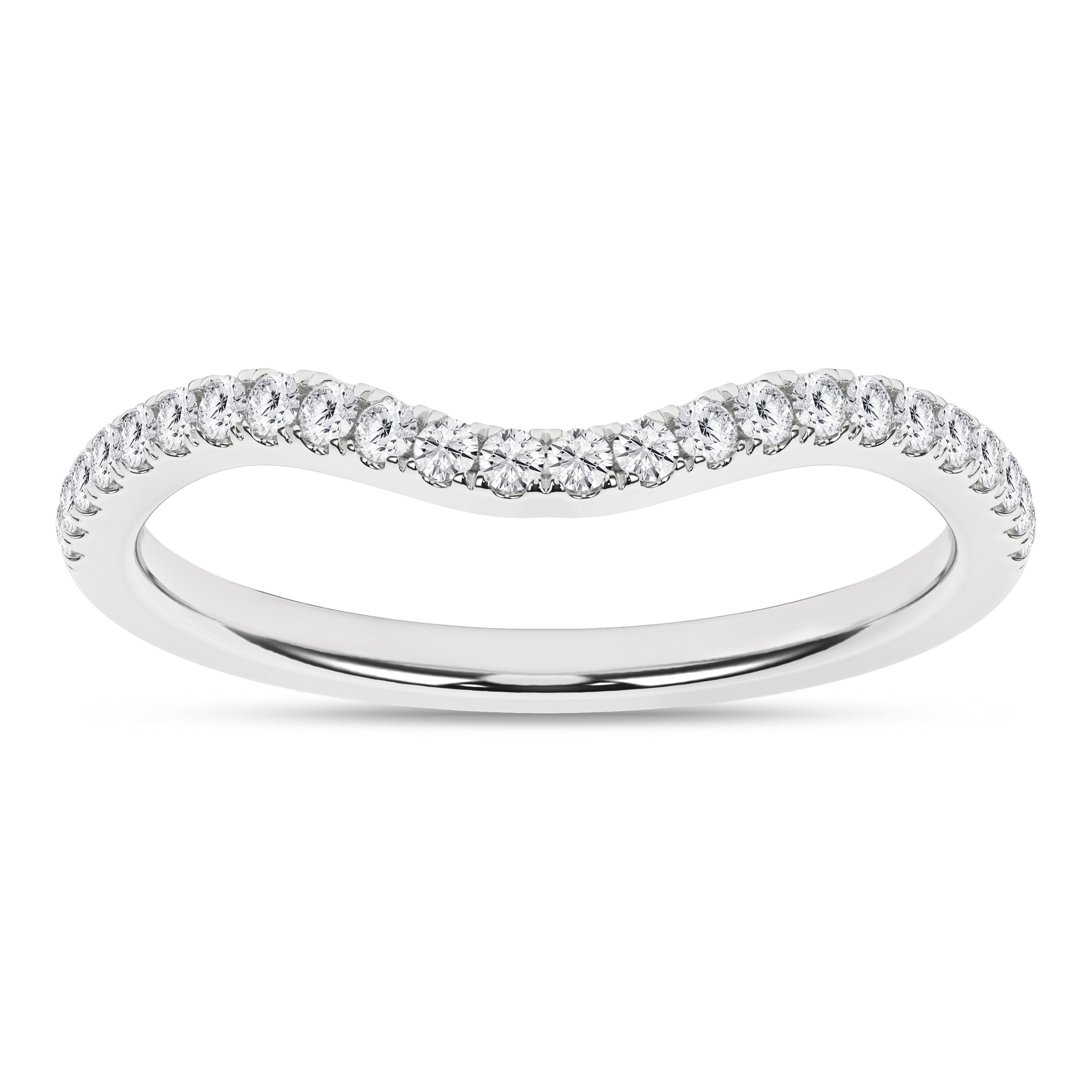 Contour Wedding Band (Round)