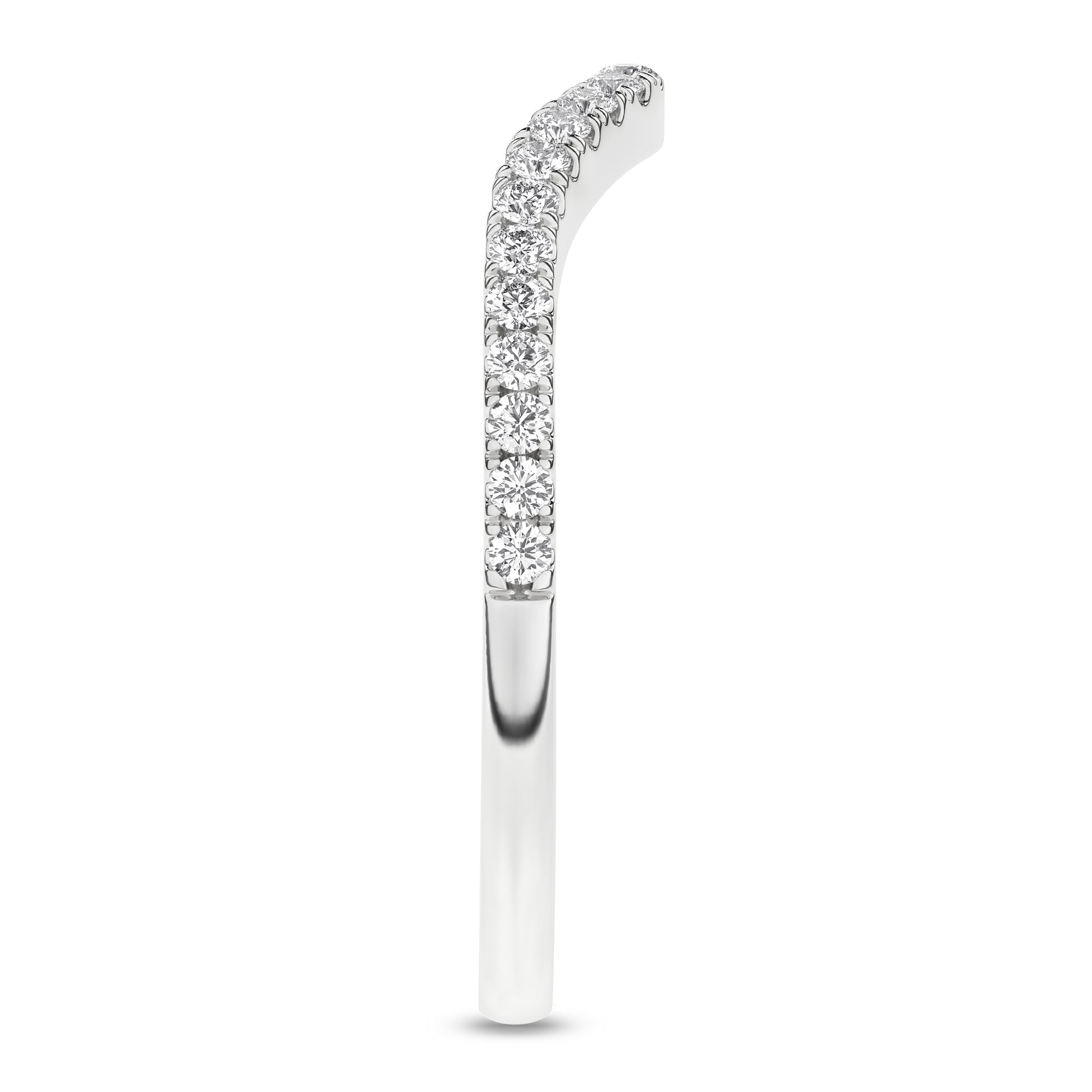 Contour Wedding Band (Round)