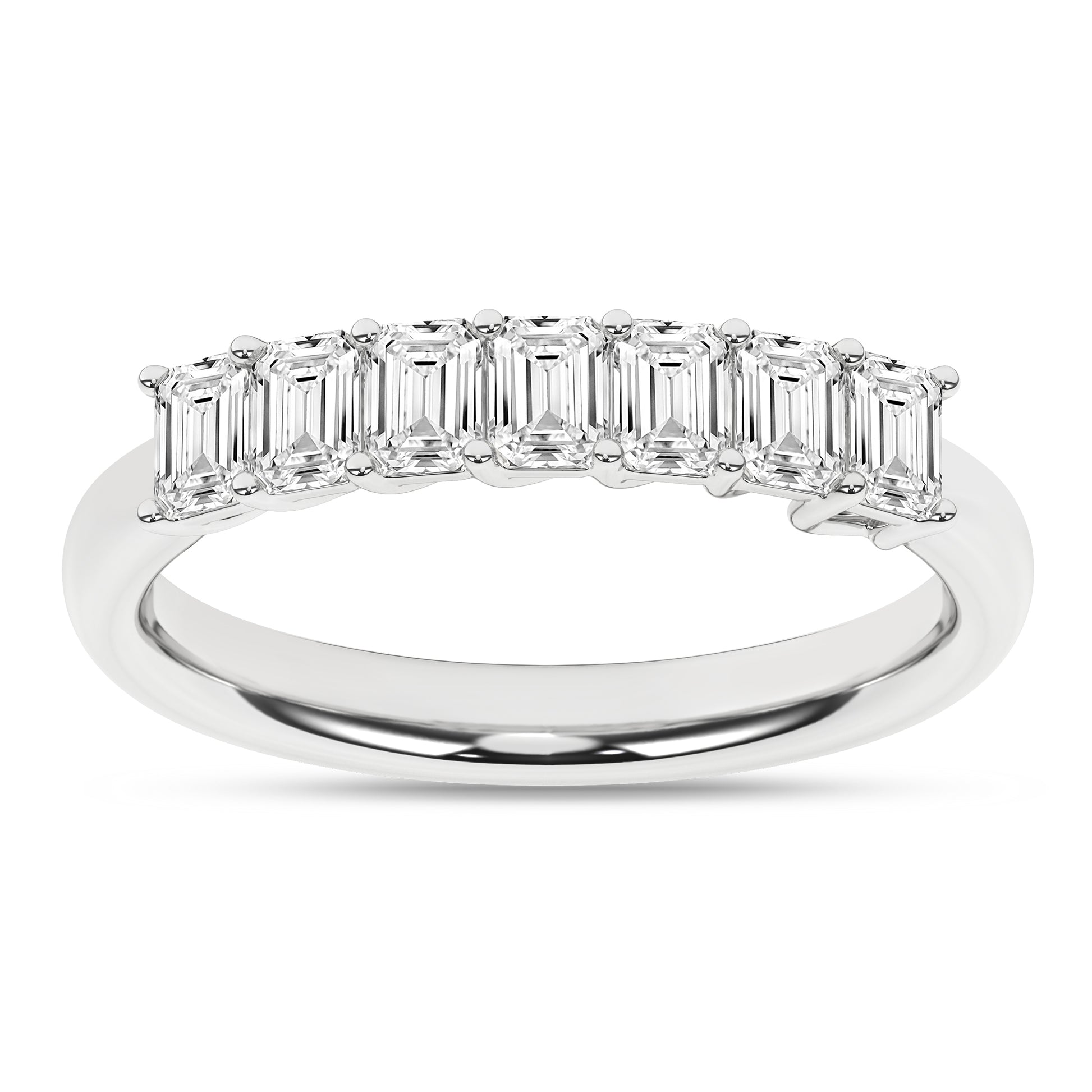 7-Stone Band (Emerald)