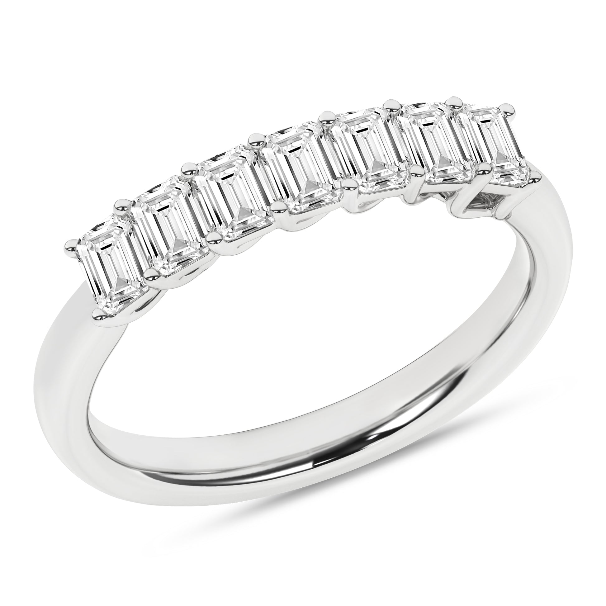 7-Stone Band (Emerald)