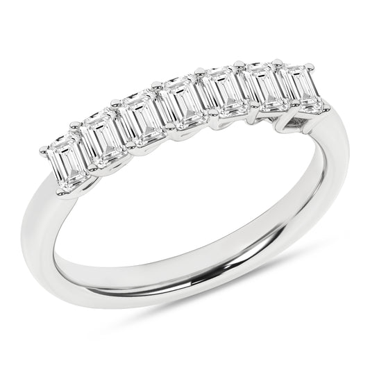 7-Stone Band (Emerald)