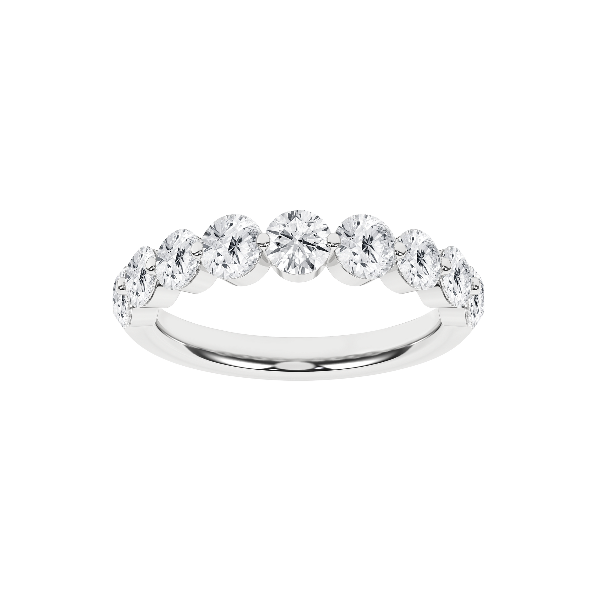 9-Stone Anniversary Band (Round)