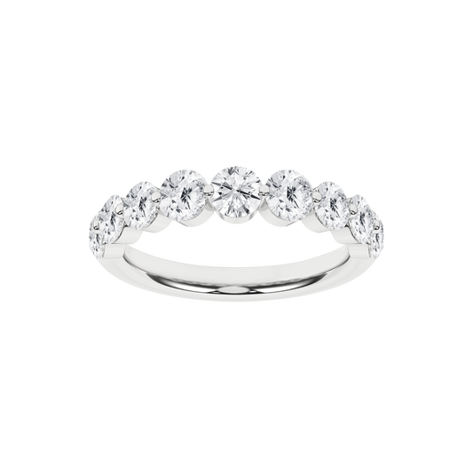 9-Stone Anniversary Band (Round)