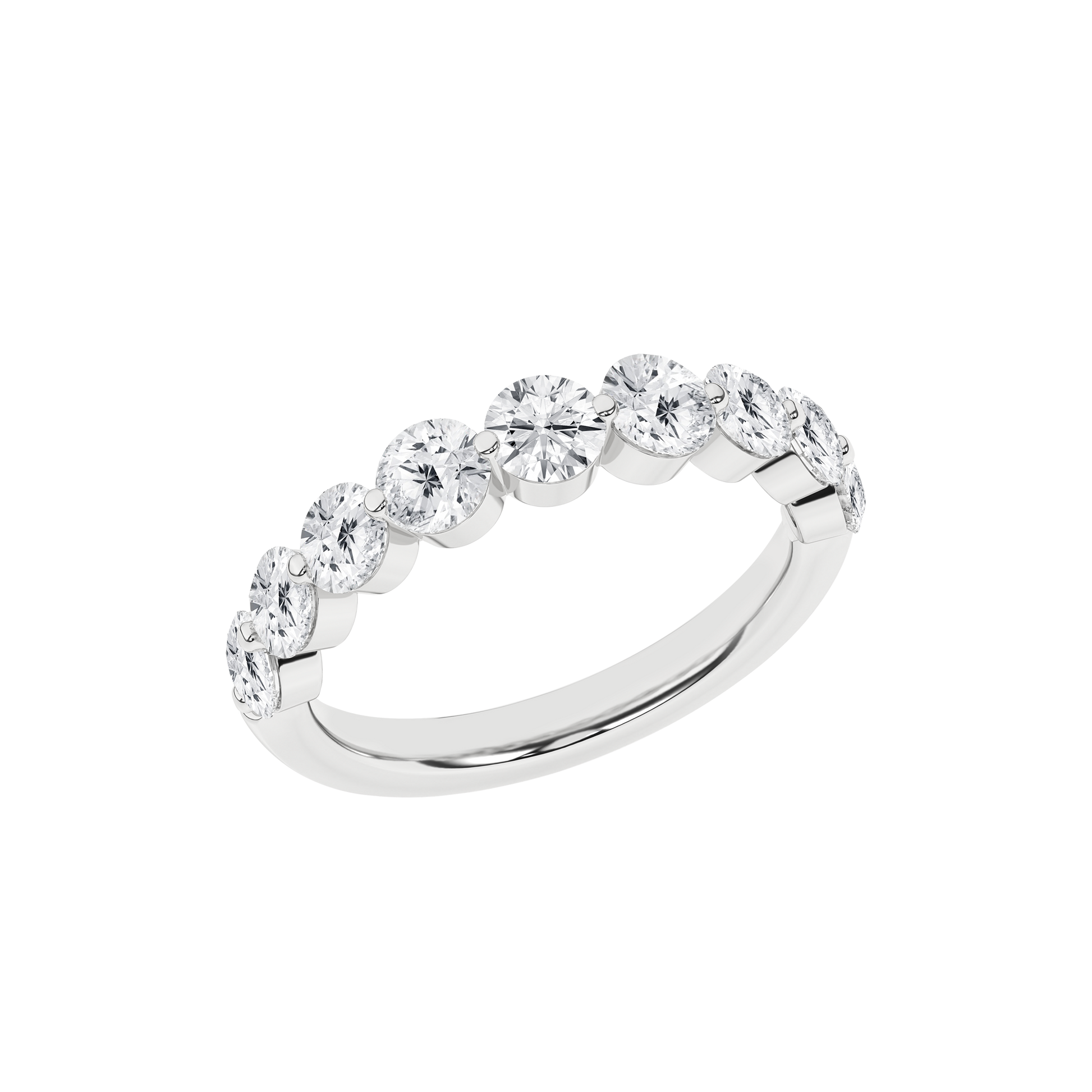 9-Stone Anniversary Band (Round)