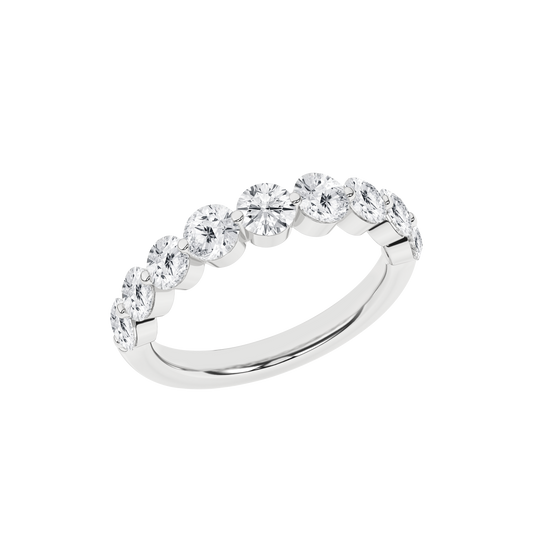 9-Stone Anniversary Band (Round)
