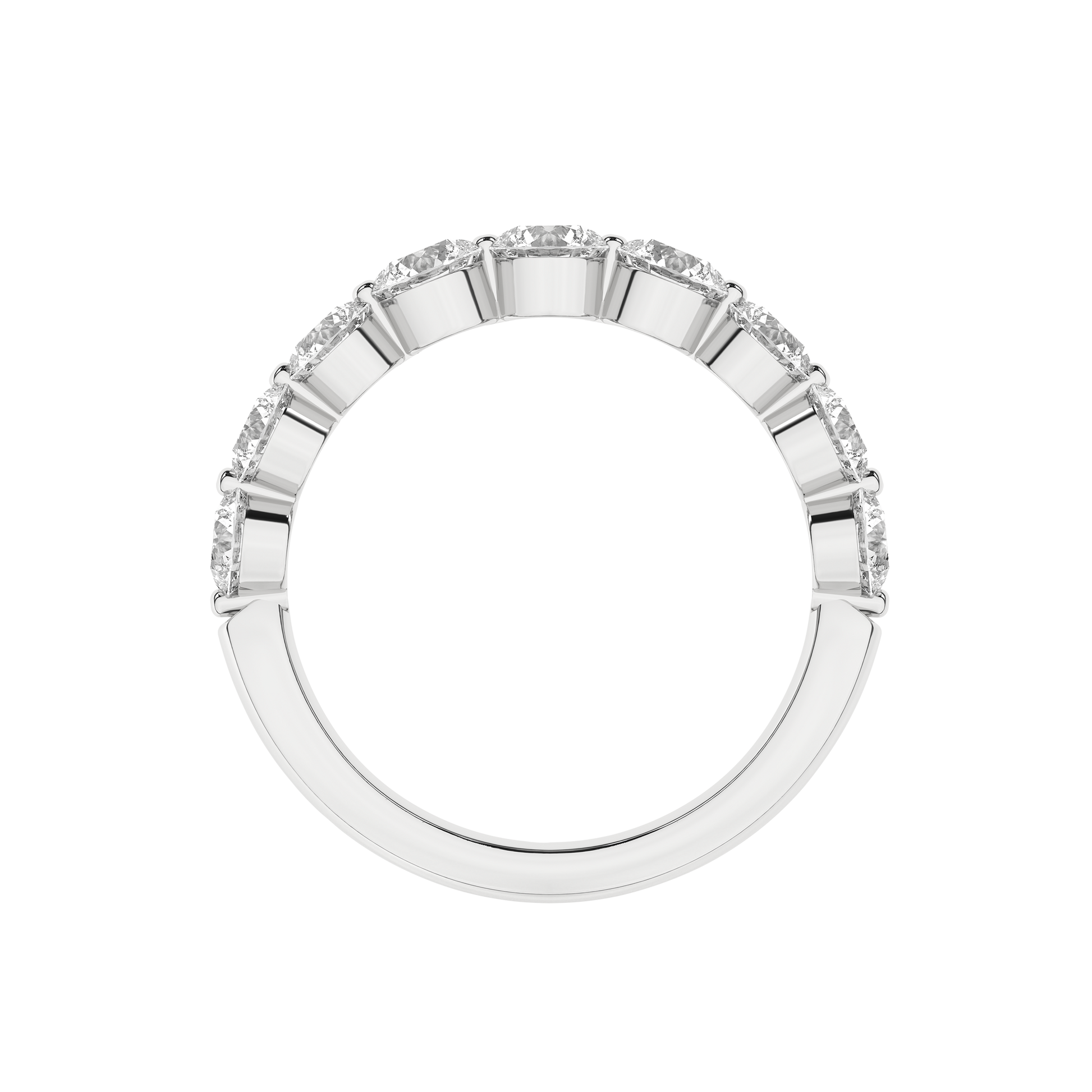 9-Stone Anniversary Band (Round)