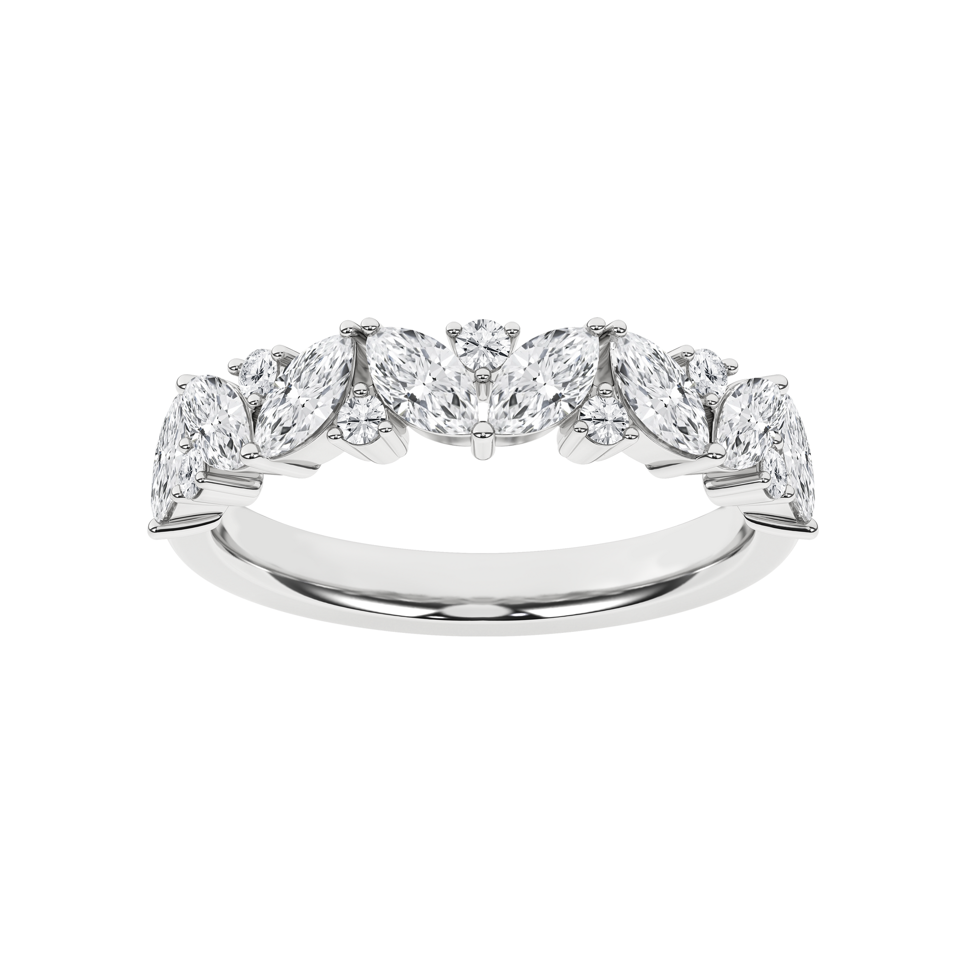 Marquise Fashion Band (Marquise, Round)