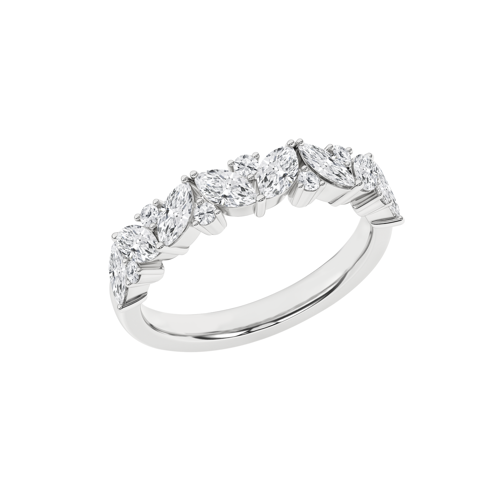 Marquise Fashion Band (Marquise, Round)
