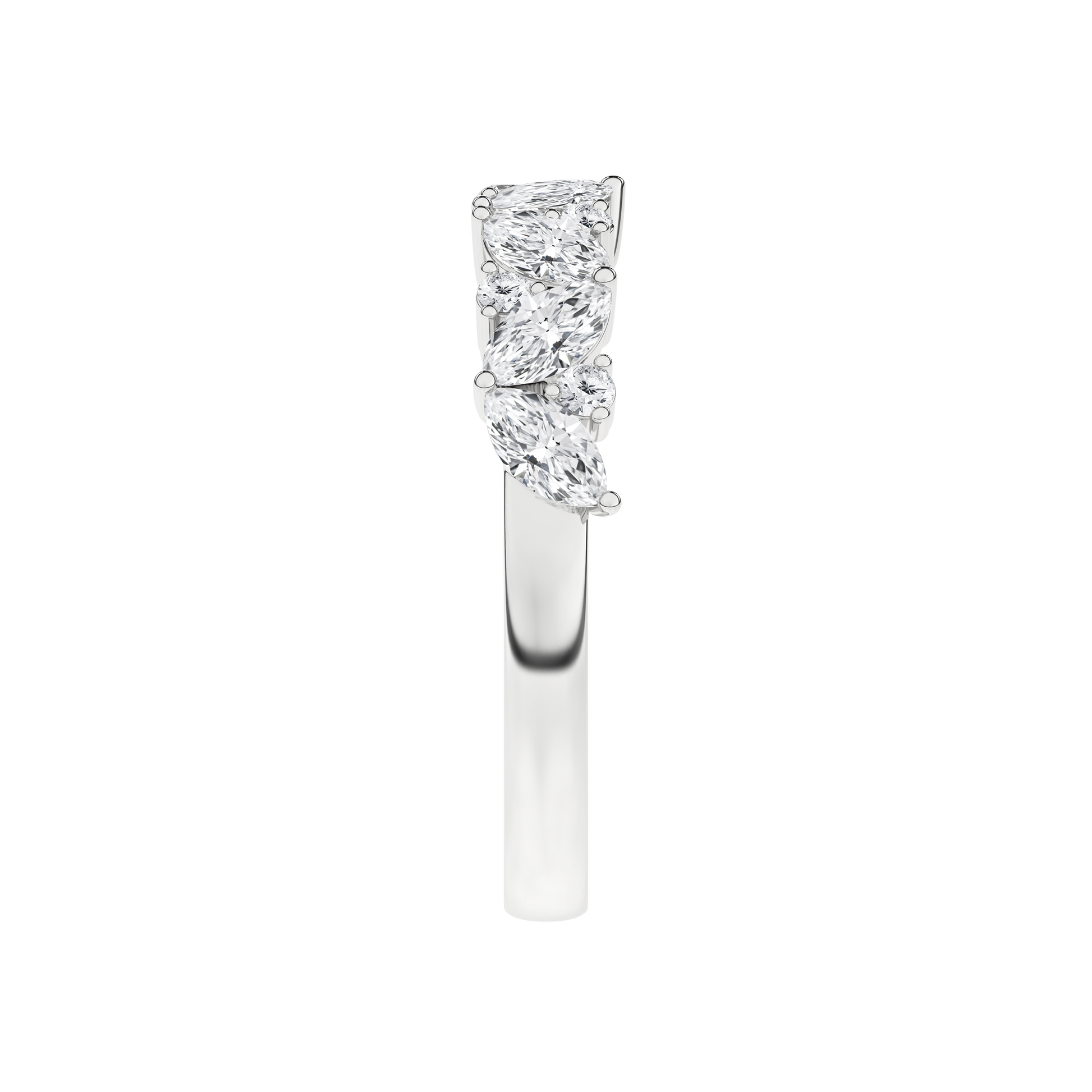 Marquise Fashion Band (Marquise, Round)