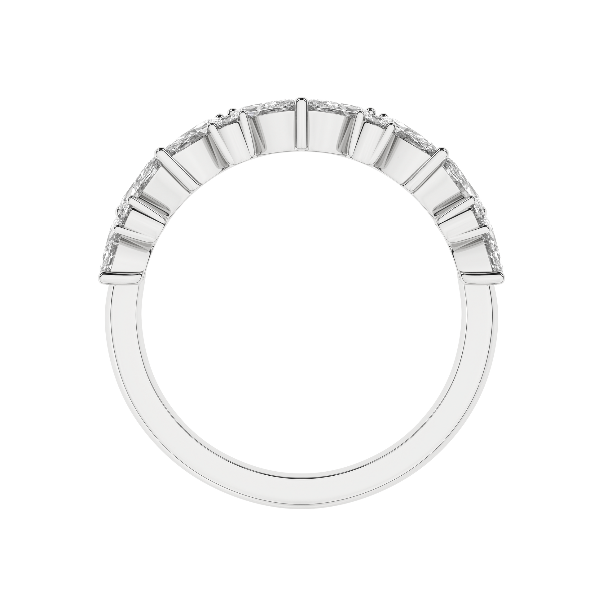 Marquise Fashion Band (Marquise, Round)