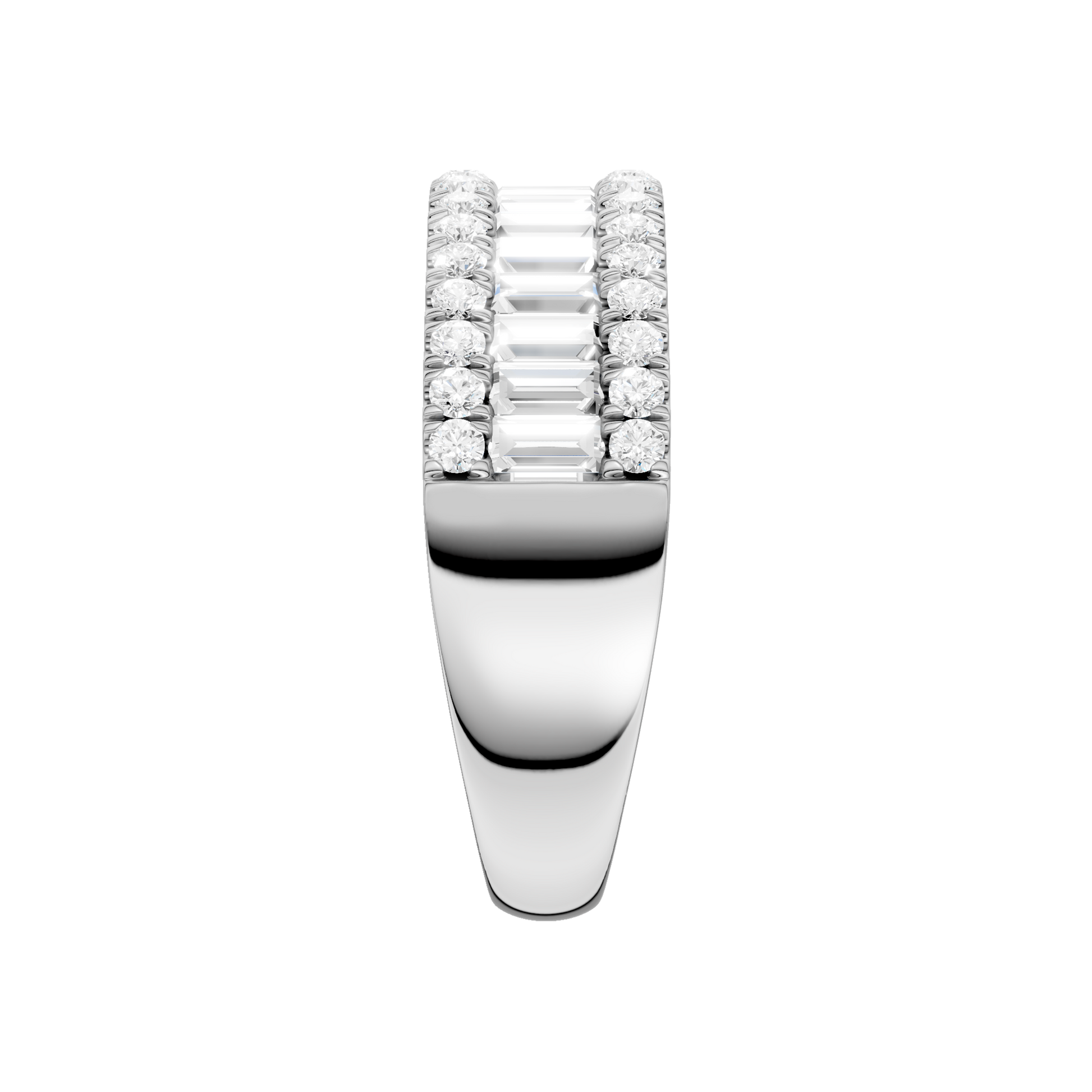 Channel Set Diamond Band