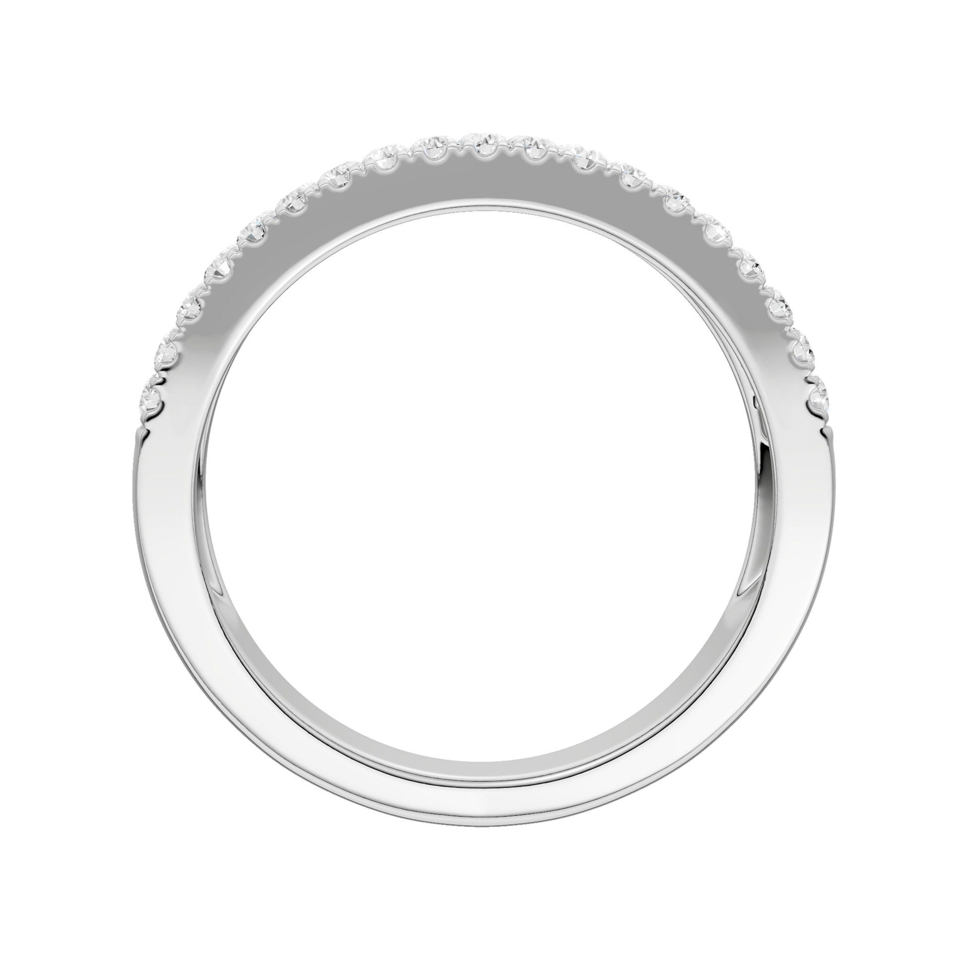 Channel Set Diamond Band