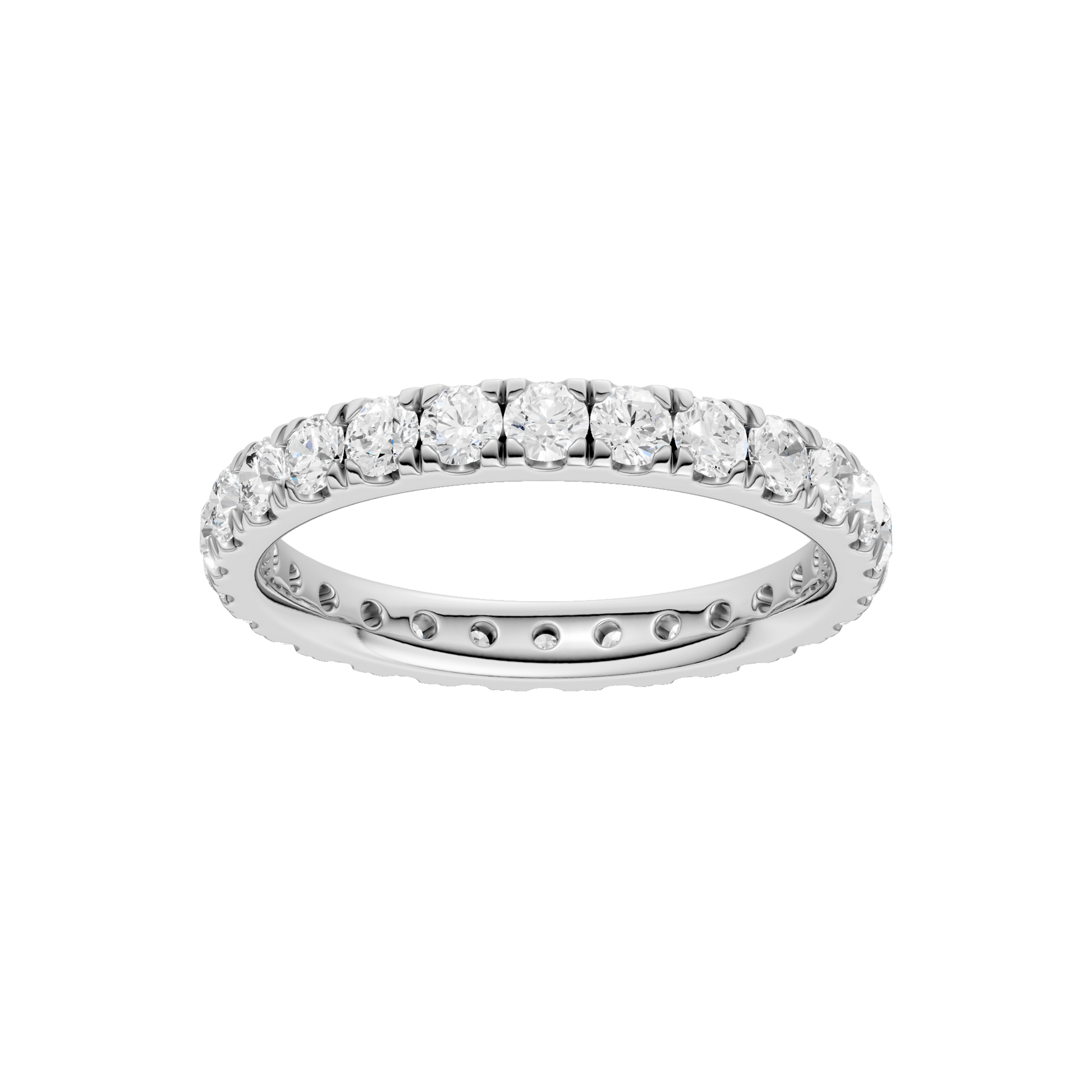 Pave Eternity Band(Round)