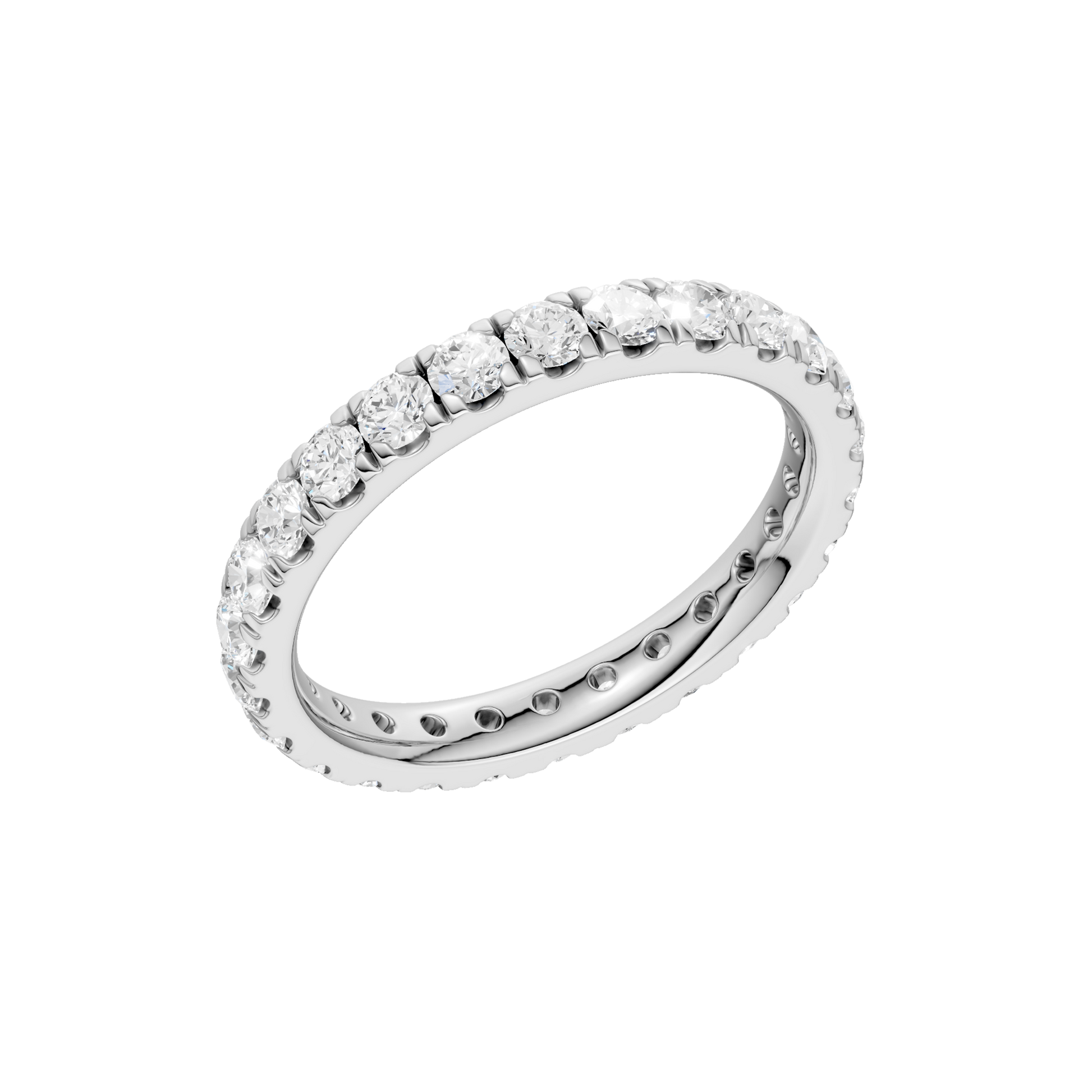 Pave Eternity Band(Round)