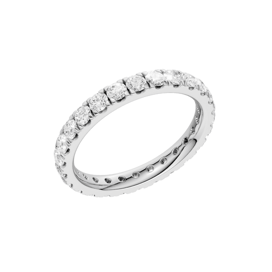 Pave Eternity Band(Round)