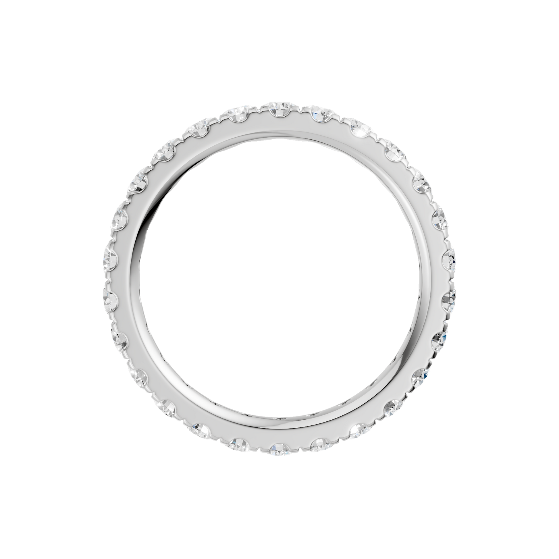 Pave Eternity Band(Round)