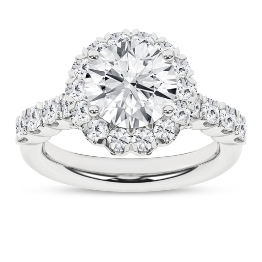 Elegant Halo Ring (Round)