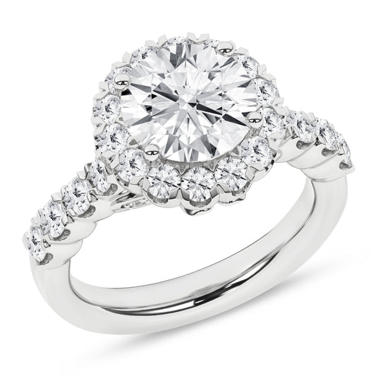 Elegant Halo Ring (Round)