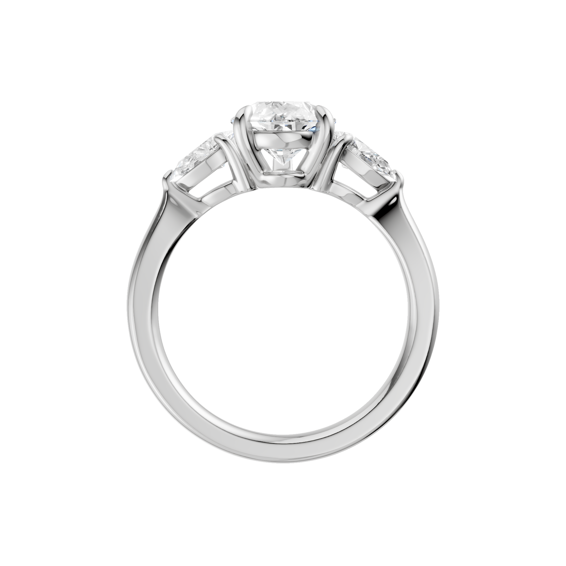 3-Stone Ring(Pear)