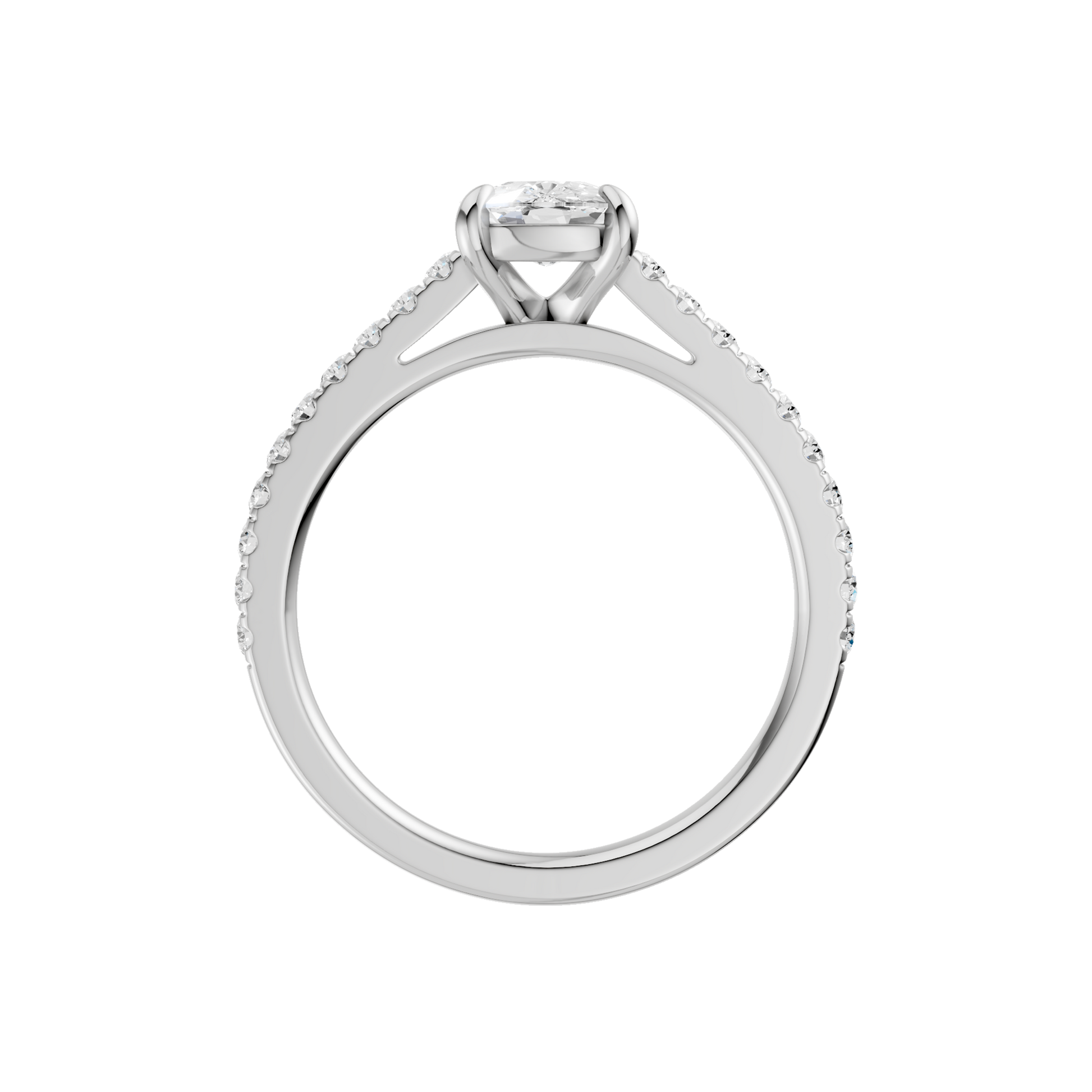Classic Engagement Ring(Elongated Cushion)