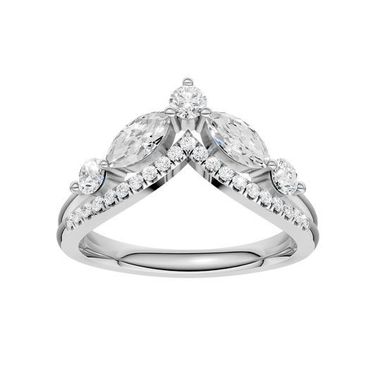 Split Shank Chevron Band
