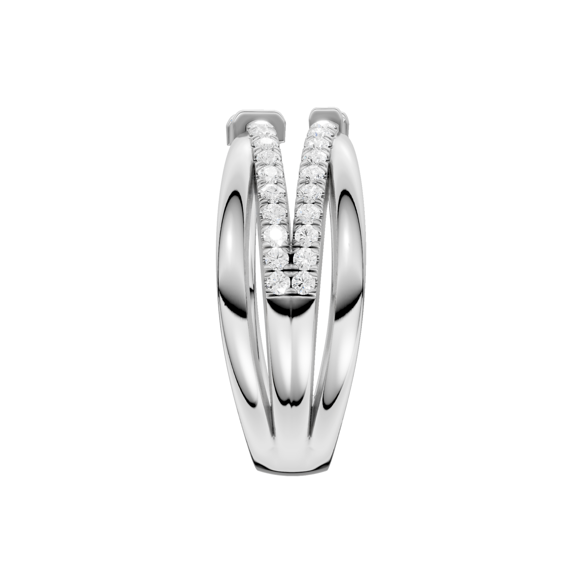 Stackable Ring(Baguette, Round)