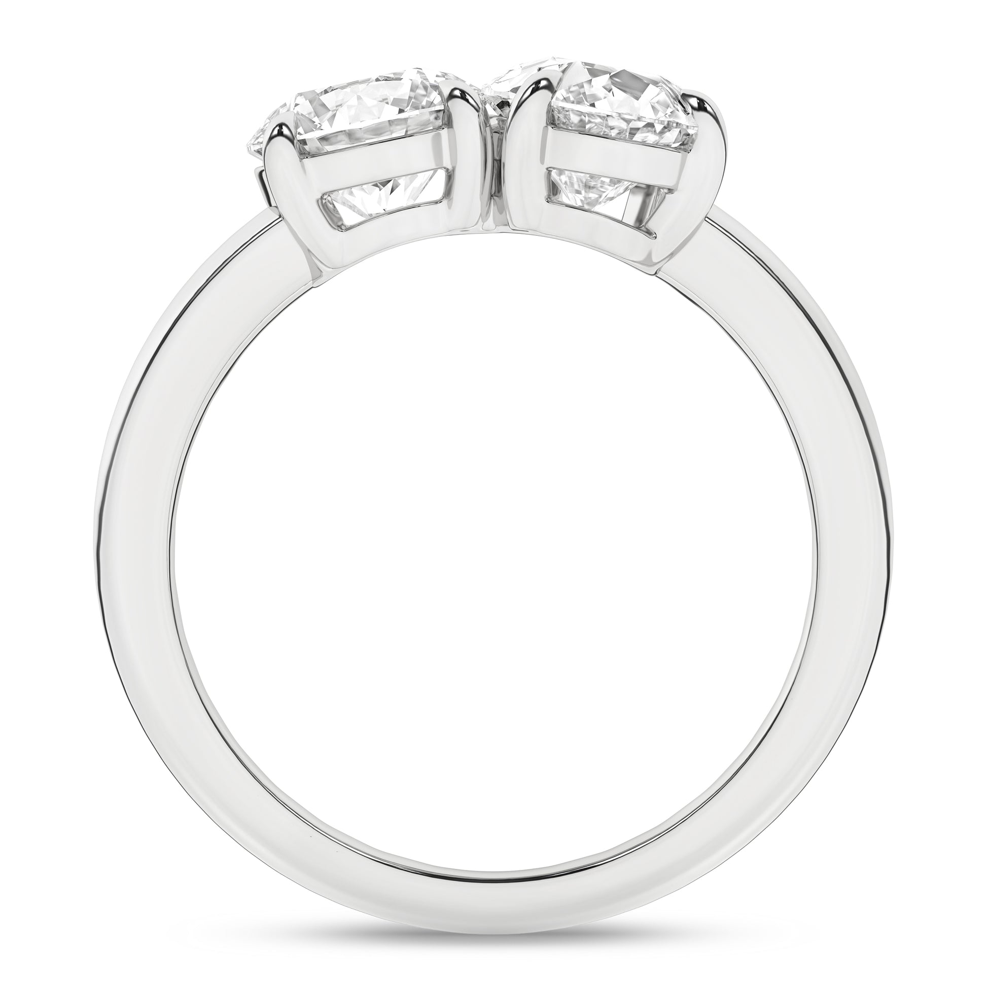 Toi Et Moi Ring (Round & Pear)