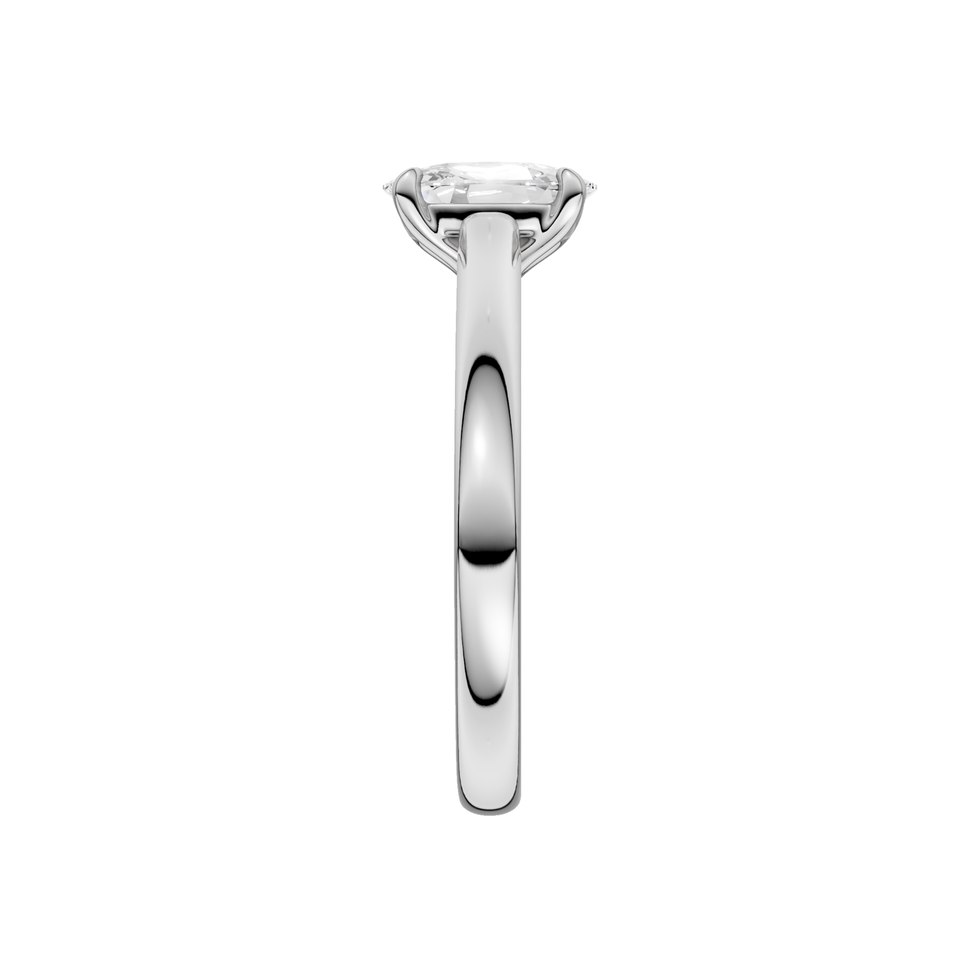 Solitaire Ring(Elongated Cushion)