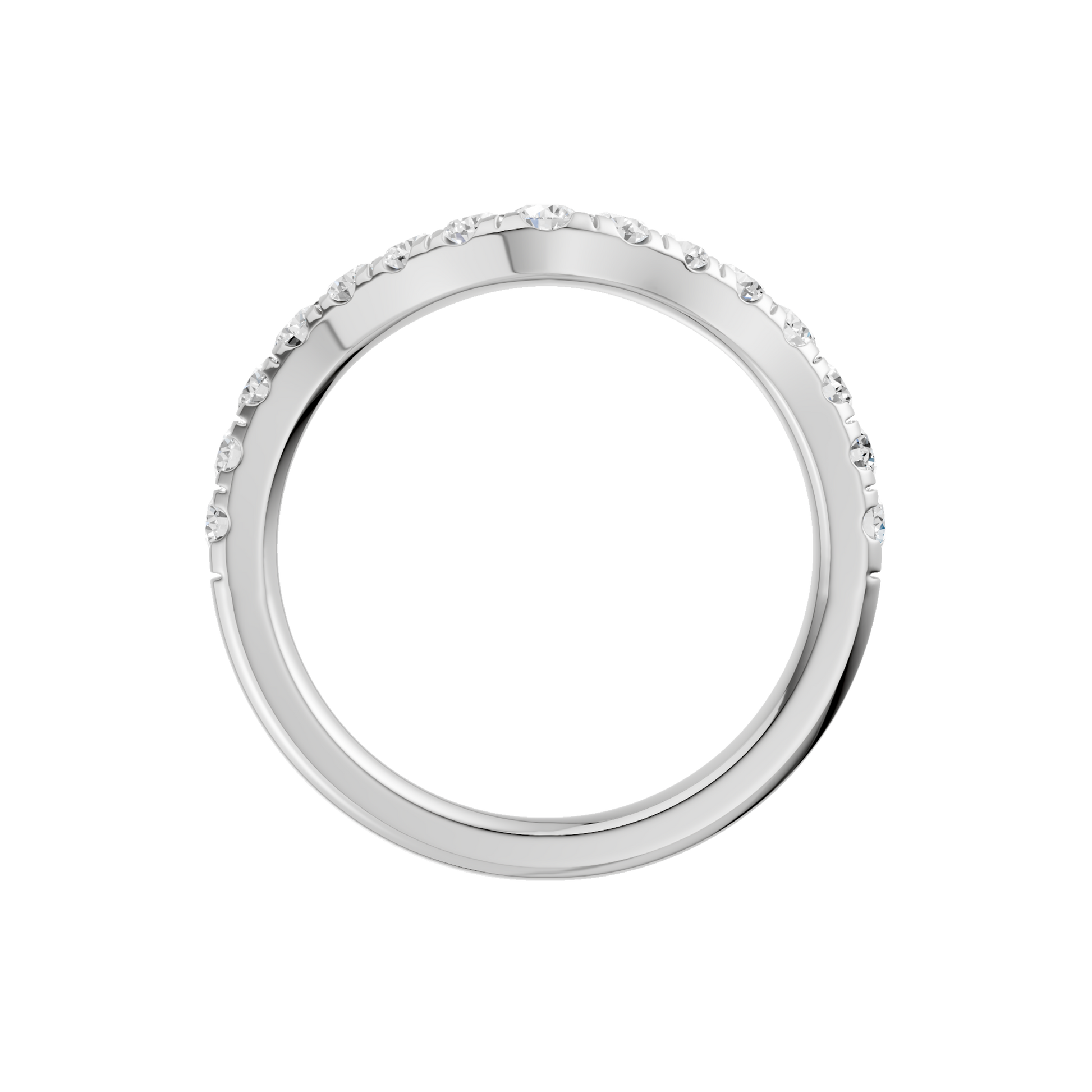 3-Stone Matching Wedding Band