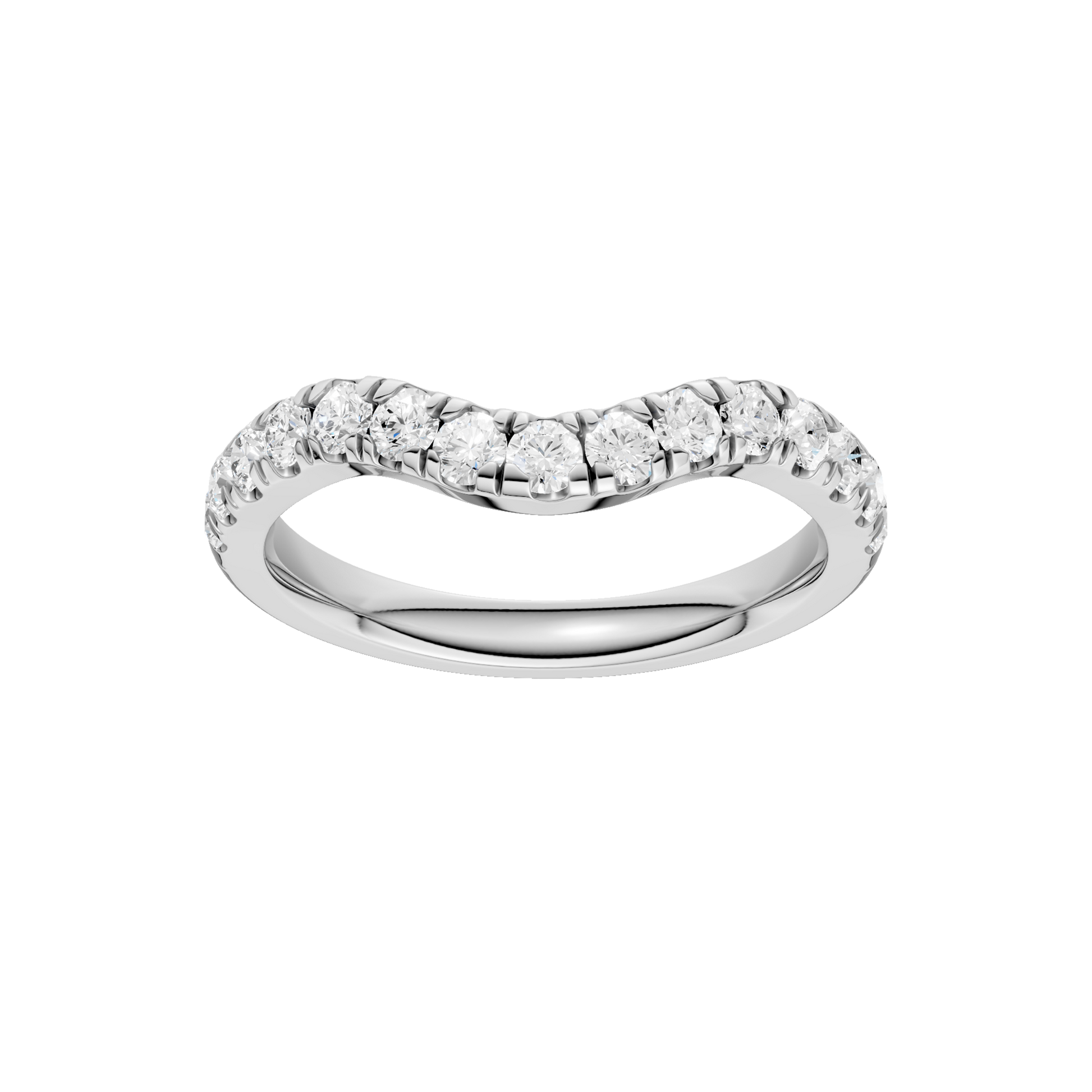 3-Stone Matching Wedding Band